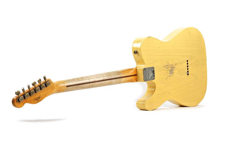 Fender Custom Shop Limited Edition Nocaster Thinline Relic Aged Nocaster Blonde #R136597 Fender Custom Shop Limited Edition Nocaster Thinline Relic Aged Nocaster Blonde #R136597