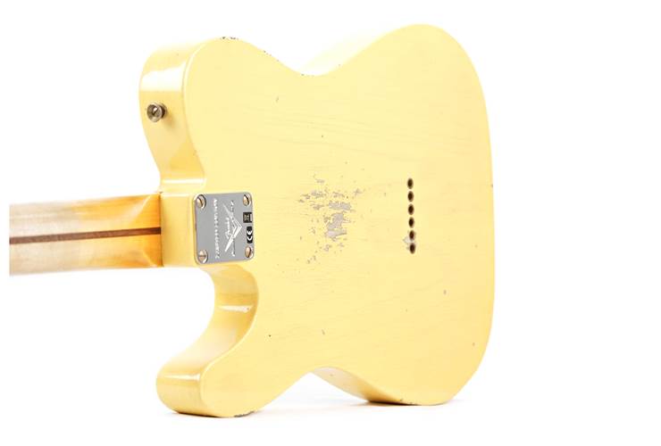 Fender Custom Shop Limited Edition Nocaster Thinline Relic Aged Nocaster Blonde #R136597 Fender Custom Shop Limited Edition Nocaster Thinline Relic Aged Nocaster Blonde #R136597
