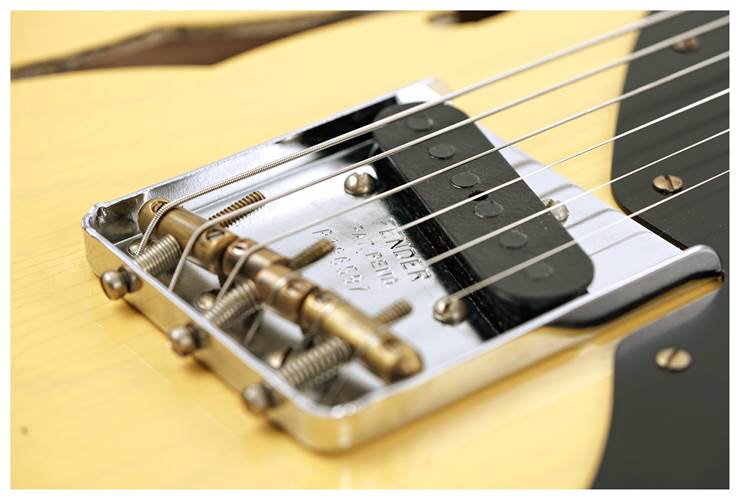 Fender Custom Shop Limited Edition Nocaster Thinline Relic Aged Nocaster Blonde #R136597 Fender Custom Shop Limited Edition Nocaster Thinline Relic Aged Nocaster Blonde #R136597