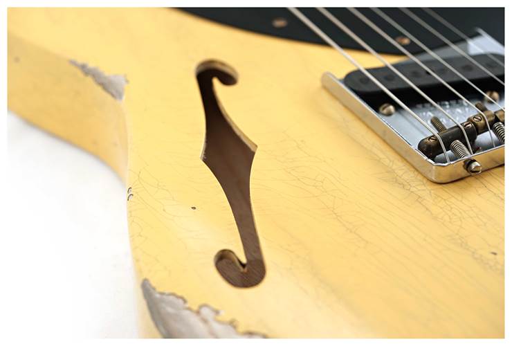 Fender Custom Shop Limited Edition Nocaster Thinline Relic Aged Nocaster Blonde #R137452 Fender Custom Shop Limited Edition Nocaster Thinline Relic Aged Nocaster Blonde #R137452