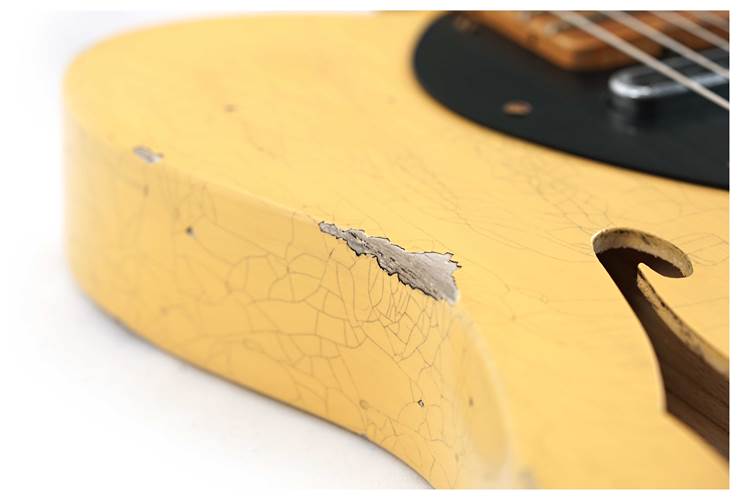 Fender Custom Shop Limited Edition Nocaster Thinline Relic Aged Nocaster Blonde #R137452 Fender Custom Shop Limited Edition Nocaster Thinline Relic Aged Nocaster Blonde #R137452