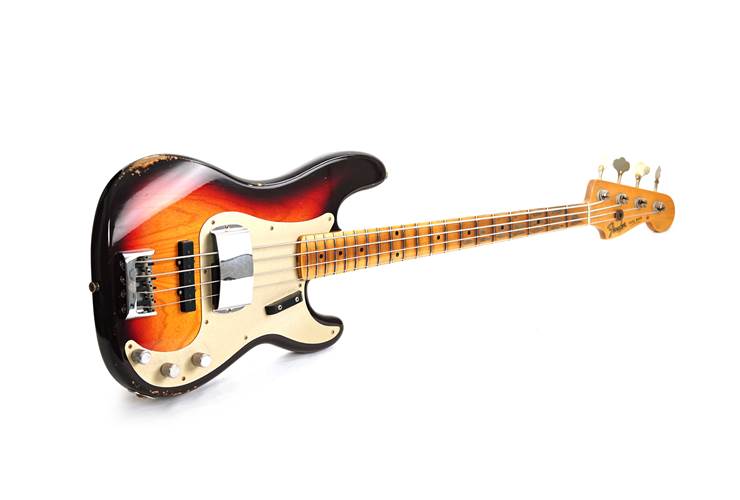 Fender Custom Shop Limited Edition 59 Precision Bass Special Relic Chocolate 3 Colour Sunburst #CZ580940 Fender Custom Shop Limited Edition 59 Precision Bass Special Relic Chocolate 3 Colour Sunburst #CZ580940