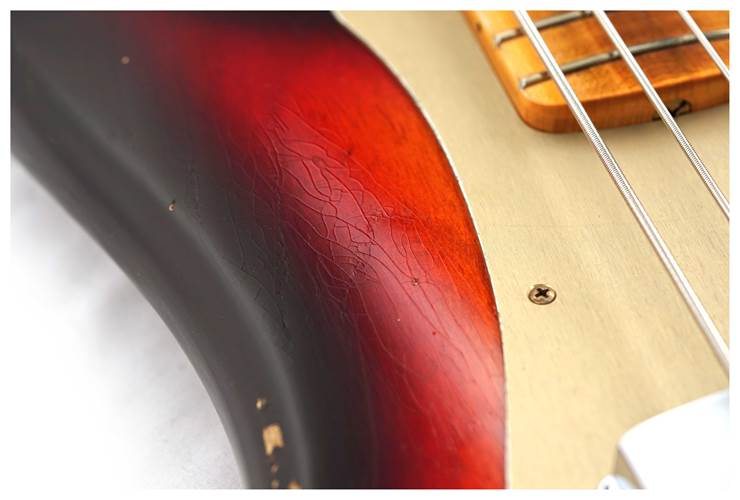 Fender Custom Shop Limited Edition 59 Precision Bass Special Relic Chocolate 3 Colour Sunburst #CZ580940 Fender Custom Shop Limited Edition 59 Precision Bass Special Relic Chocolate 3 Colour Sunburst #CZ580940