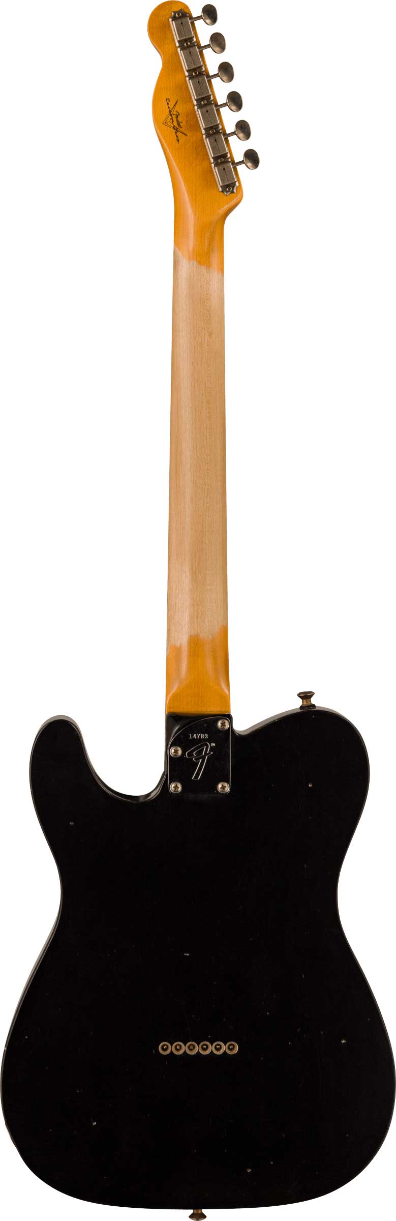 Fender Custom Shop Postmodern Telecaster Journeyman Relic Aged Black Maple Fingerboard