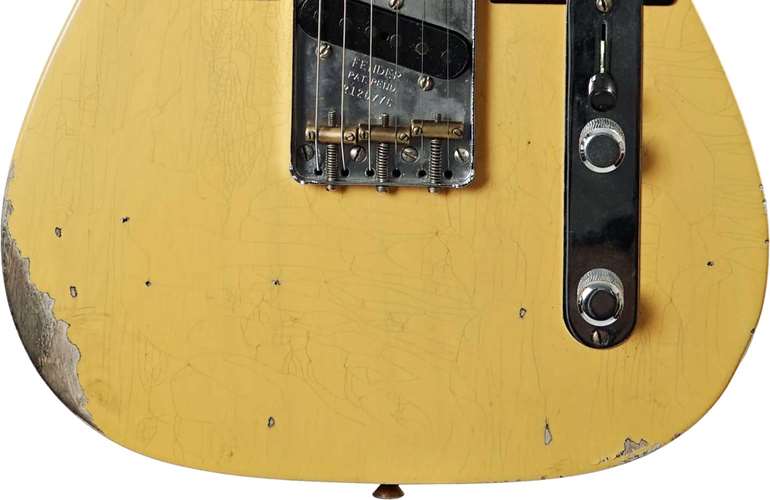 Fender Custom Shop 1950 Double Esquire Relic Aged Nocaster Blonde #R126776 Fender Custom Shop 1950 Double Esquire Relic Aged Nocaster Blonde #R126776