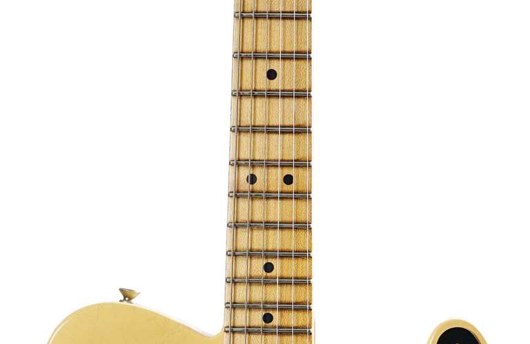 Fender Custom Shop 1950 Double Esquire Relic Aged Nocaster Blonde #R126776 Fender Custom Shop 1950 Double Esquire Relic Aged Nocaster Blonde #R126776