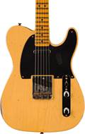 Fender Custom Shop 1950 Double Esquire Relic 1-Piece Rift Sawn Maple Neck Aged Nocaster Blonde