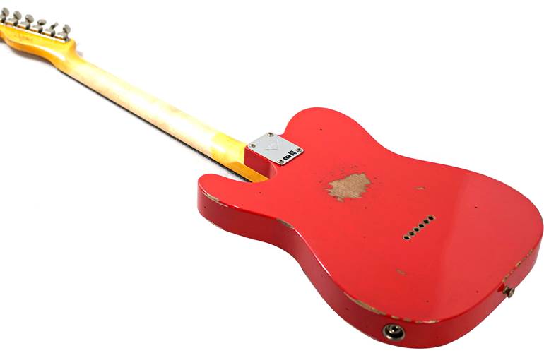 Fender Custom Shop 64 Telecaster Relic Aged Fiesta Red #CZ569113 Fender Custom Shop 64 Telecaster Relic Aged Fiesta Red #CZ569113