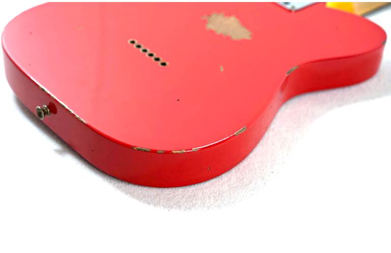 Fender Custom Shop 64 Telecaster Relic Aged Fiesta Red #CZ569113 Fender Custom Shop 64 Telecaster Relic Aged Fiesta Red #CZ569113