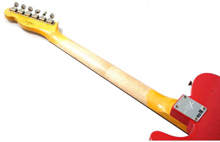 Fender Custom Shop 64 Telecaster Relic Aged Fiesta Red #CZ569113 Fender Custom Shop 64 Telecaster Relic Aged Fiesta Red #CZ569113