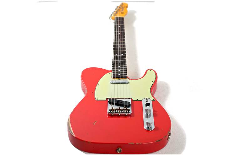 Fender Custom Shop 64 Telecaster Relic Aged Fiesta Red #CZ569113 Fender Custom Shop 64 Telecaster Relic Aged Fiesta Red #CZ569113