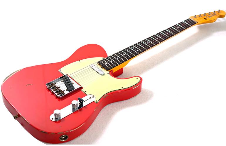 Fender Custom Shop 64 Telecaster Relic Aged Fiesta Red #CZ569113 Fender Custom Shop 64 Telecaster Relic Aged Fiesta Red #CZ569113