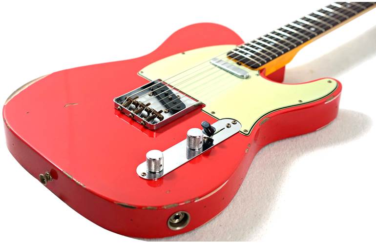 Fender Custom Shop 64 Telecaster Relic Aged Fiesta Red #CZ569113 Fender Custom Shop 64 Telecaster Relic Aged Fiesta Red #CZ569113