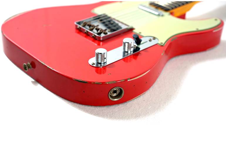 Fender Custom Shop 64 Telecaster Relic Aged Fiesta Red #CZ569113 Fender Custom Shop 64 Telecaster Relic Aged Fiesta Red #CZ569113