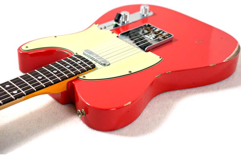 Fender Custom Shop 64 Telecaster Relic Aged Fiesta Red #CZ569113 Fender Custom Shop 64 Telecaster Relic Aged Fiesta Red #CZ569113