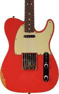 Fender Custom Shop 1964 Telecaster Relic Rosewood Fingerboard Aged Fiesta Red