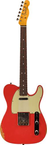 Fender Custom Shop 1964 Telecaster Relic Rosewood Fingerboard Aged Fiesta Red Fender Custom Shop 1964 Telecaster Relic Rosewood Fingerboard Aged Fiesta Red