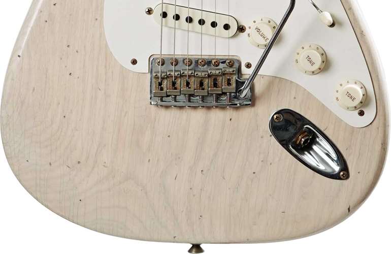 Fender Custom Shop 56 Stratocaster Journeyman Relic Aged White Blonde #CZ564760 Fender Custom Shop 56 Stratocaster Journeyman Relic Aged White Blonde #CZ564760