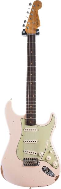 Fender Custom Shop Late 62 Stratocaster Relic with Closet Classic Hardware Super Faded Aged Shell Pink #CZ564455