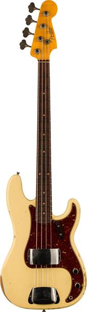 Fender Custom Shop 64 Precision Bass Relic Aged Vintage White
