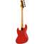 Fender Custom Shop 63 Jazz Bass Journeyman Relic Aged Fiesta Red Back View