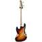 Fender Custom Shop Jaco Pastorius Fretless Jazz Bass 3 Colour Sunburst #R124980 Back View