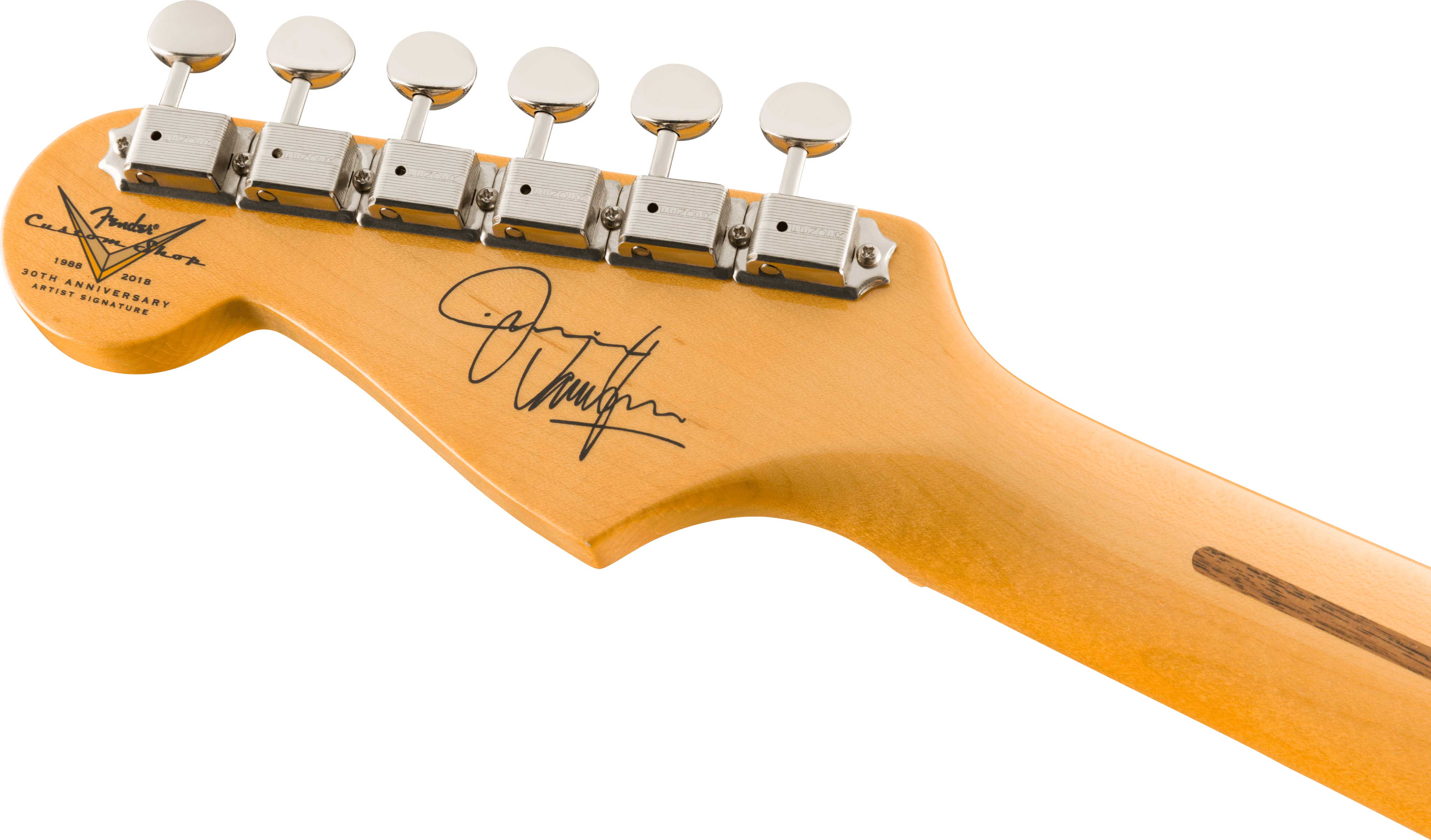 Fender Custom Shop Jimmie Vaughan Stratocaster Maple Fingerboard Aged Olympic White