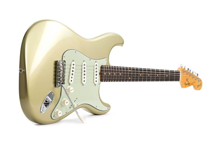 Fender Custom Shop Johnny A. Signature Stratocaster Lydian Gold Metallic #JA0126 Fender Custom Shop Johnny A. Signature Stratocaster Lydian Gold Metallic #JA0126