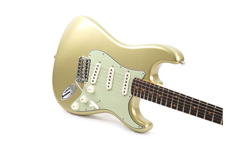 Fender Custom Shop Johnny A. Signature Stratocaster Lydian Gold Metallic #JA0126 Fender Custom Shop Johnny A. Signature Stratocaster Lydian Gold Metallic #JA0126
