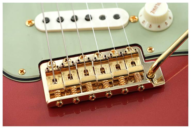 Fender Custom Shop Johnny A. Signature Stratocaster Sunset Glow Metallic #JA0224 Fender Custom Shop Johnny A. Signature Stratocaster Sunset Glow Metallic #JA0224