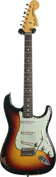 Fender Custom Shop Michael Landau 1968 Stratocaster Bleached 3 Colour Sunburst #R132139