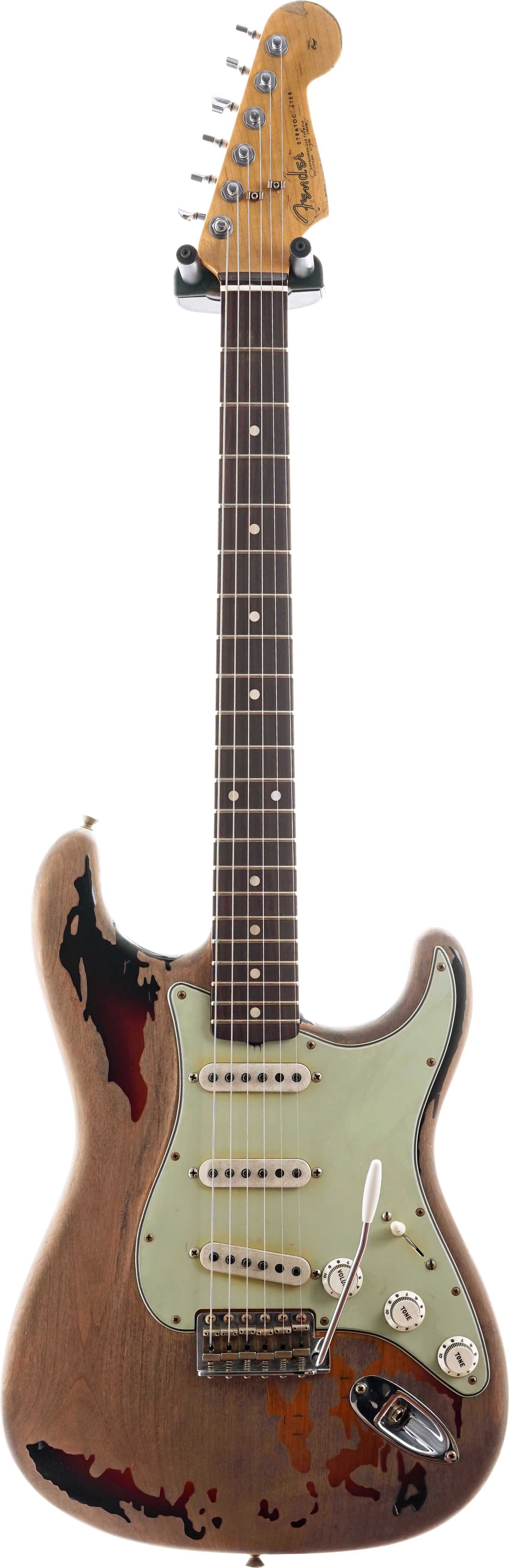Fender Custom Shop Rory Gallagher Stratocaster 3-Colour Sunburst