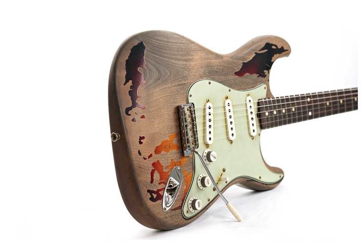 Fender Custom Shop Rory Gallagher Stratocaster 3-Color Sunburst #R141874 Fender Custom Shop Rory Gallagher Stratocaster 3-Color Sunburst #R141874