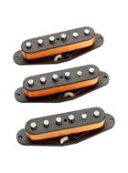 Seymour Duncan APS-1 Alnico II Pro Staggered Strat Calibrated Singlecoil Set Black