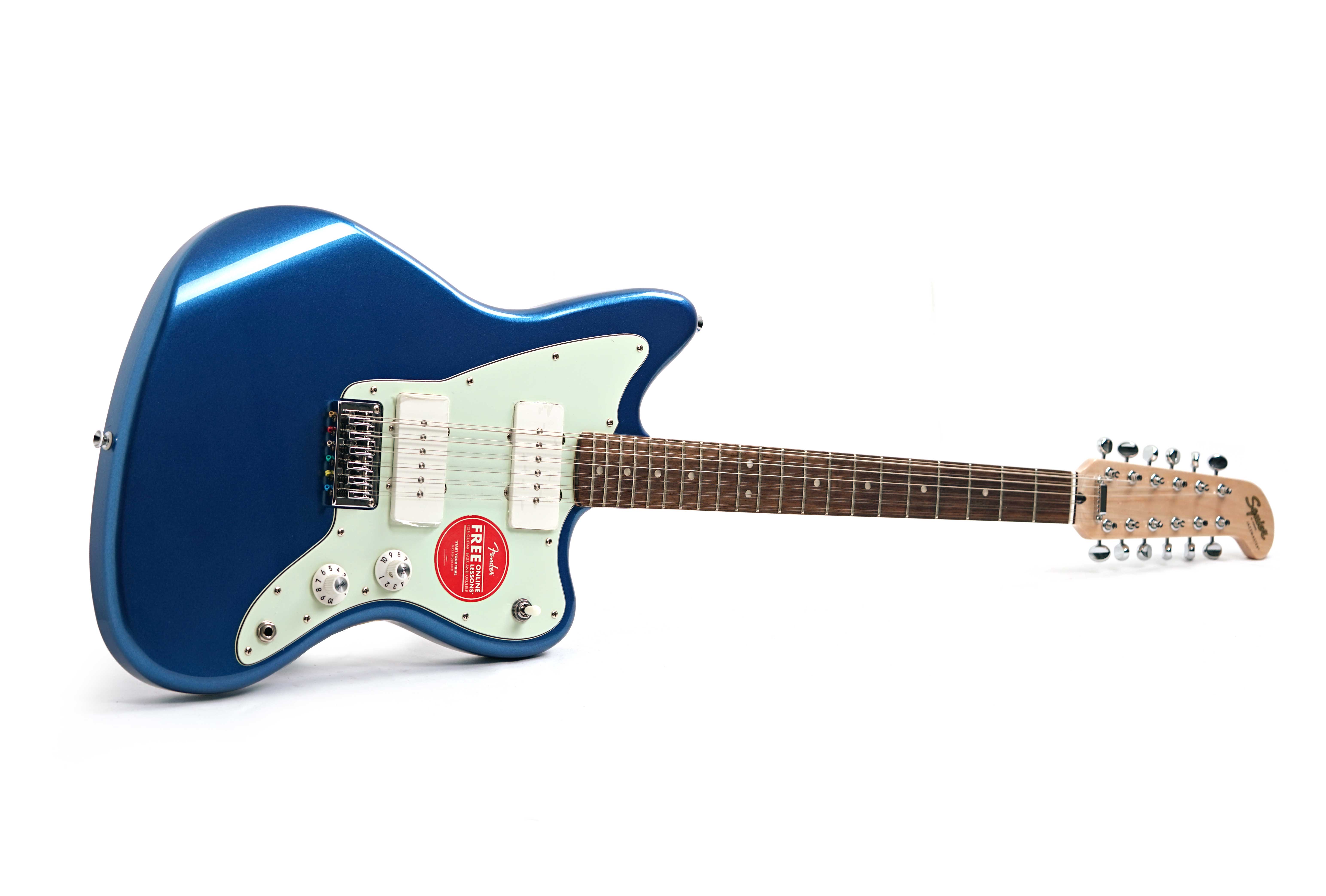 Squier Paranormal Jazzmaster XII Laurel Fingerboard Lake Placid Blue (Ex-Demo) #CYKK23004966