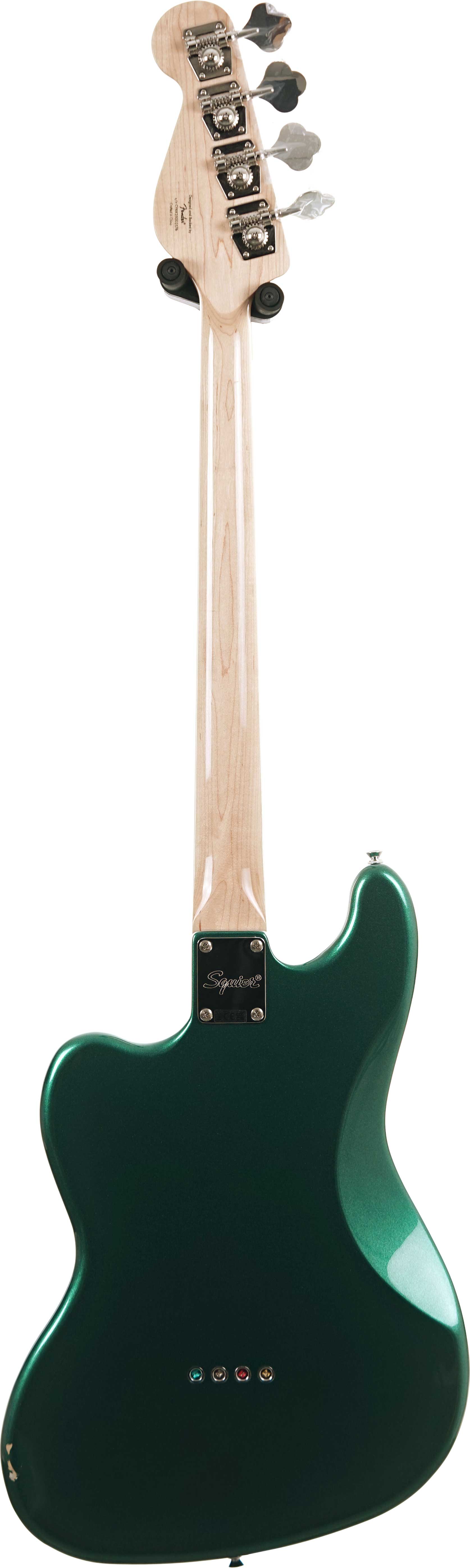 Squier Paranormal Rascal Short Scale Bass HH Laurel Fingerboard Sherwood Green (Ex-Demo) #CYKK25002576