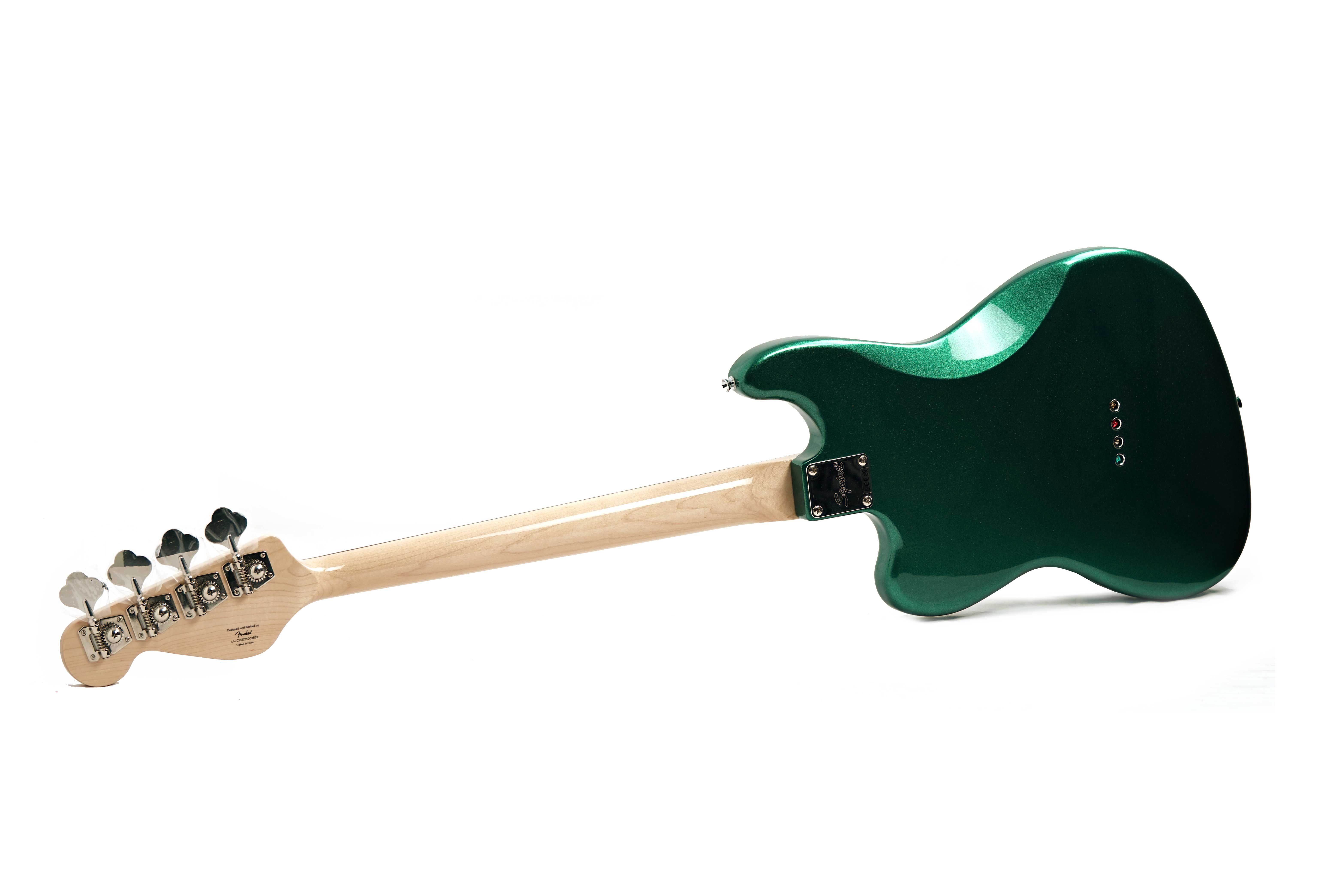 Squier Paranormal Rascal Short Scale Bass HH Laurel Fingerboard Sherwood Green (Ex-Demo) #CYKD25002833