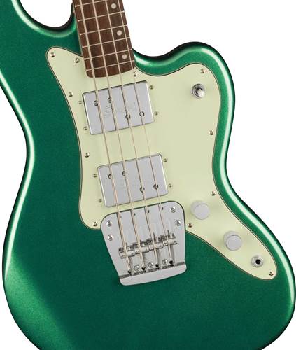Squier Paranormal Rascal Short Scale Bass HH Laurel Fingerboard Sherwood Green Squier Paranormal Rascal Short Scale Bass HH Laurel Fingerboard Sherwood Green