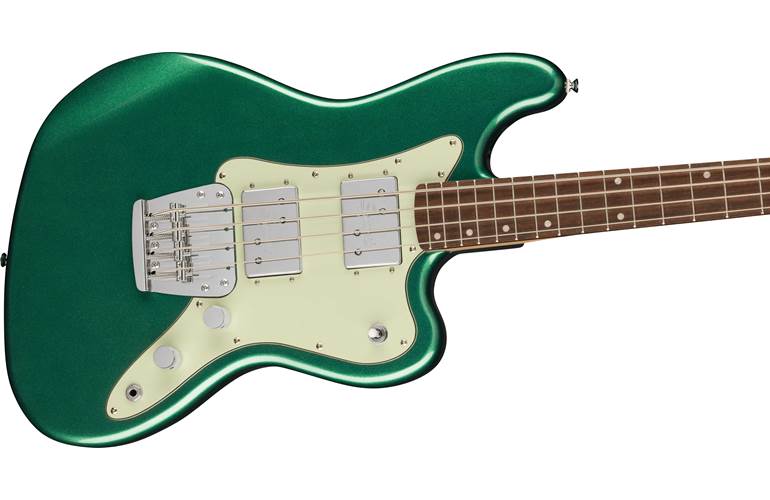 Squier Paranormal Rascal Short Scale Bass HH Laurel Fingerboard Sherwood Green Squier Paranormal Rascal Short Scale Bass HH Laurel Fingerboard Sherwood Green