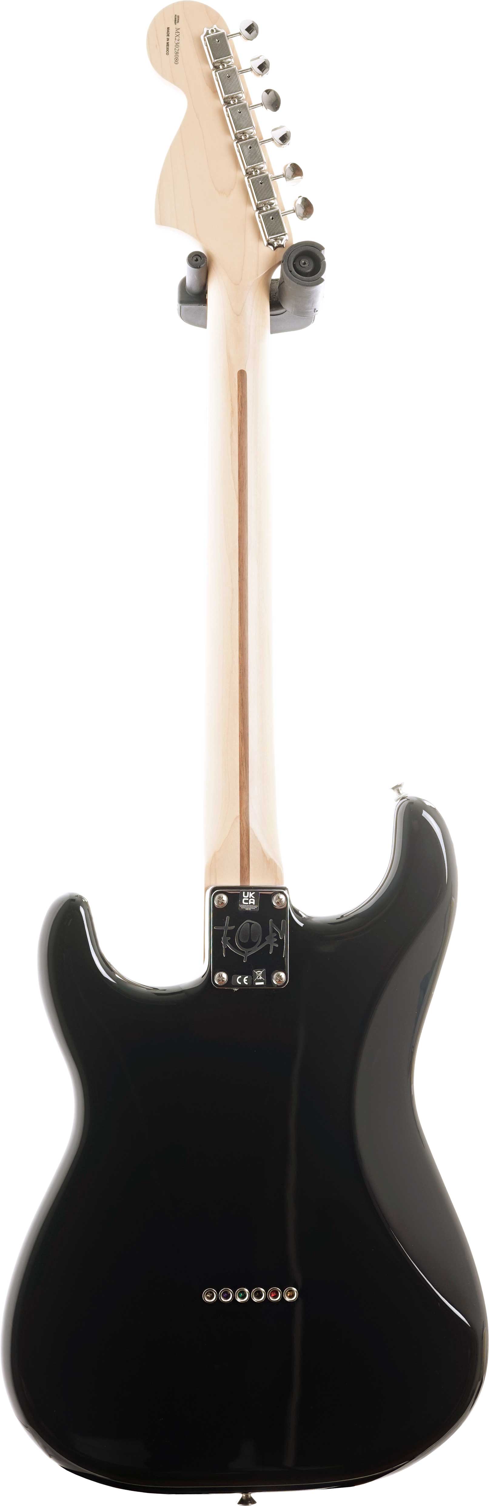 Fender Limited Edition Tom Delonge Stratocaster Rosewood Fingerboard Black (Ex-Demo) #mx23028080