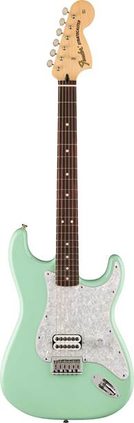 Fender  Limited Edition Tom Delonge Stratocaster Rosewood Fingerboard Surf Green