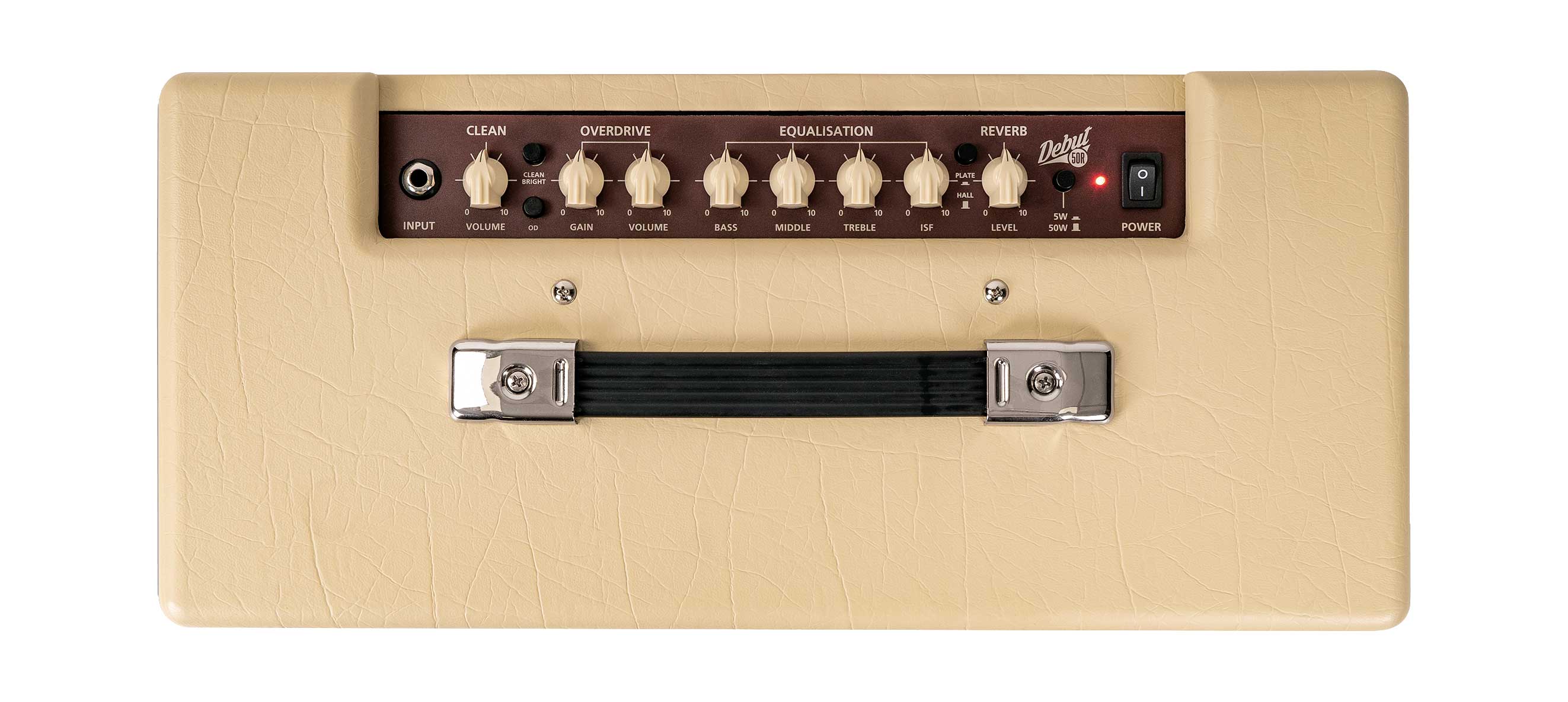 Blackstar Debut 50R Cream Combo Solid State Amp | Guitarguitar