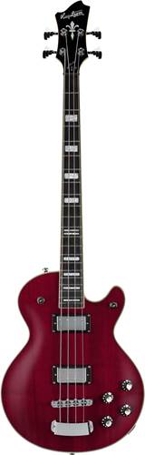 Hagstrom Swede Short Scale Bass Wild Cherry Transparent Hagstrom Swede Short Scale Bass Wild Cherry Transparent
