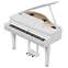 Roland GP-6 PW Digital Grand Piano Polished White Front View