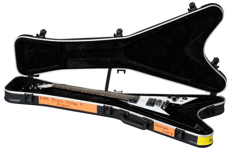 Gibson Custom Shop Kirk Hammett 1979 Flying V Ebony Gibson Custom Shop Kirk Hammett 1979 Flying V Ebony