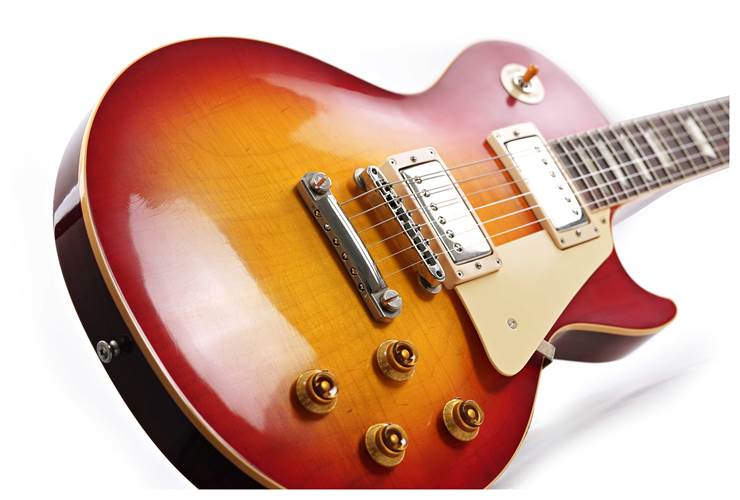 Gibson Custom Shop 1958 Les Paul Standard Reissue Murphy Lab Ultra Light Aged Washed Cherry Sunburst #814216 Gibson Custom Shop 1958 Les Paul Standard Reissue Murphy Lab Ultra Light Aged Washed Cherry Sunburst #814216