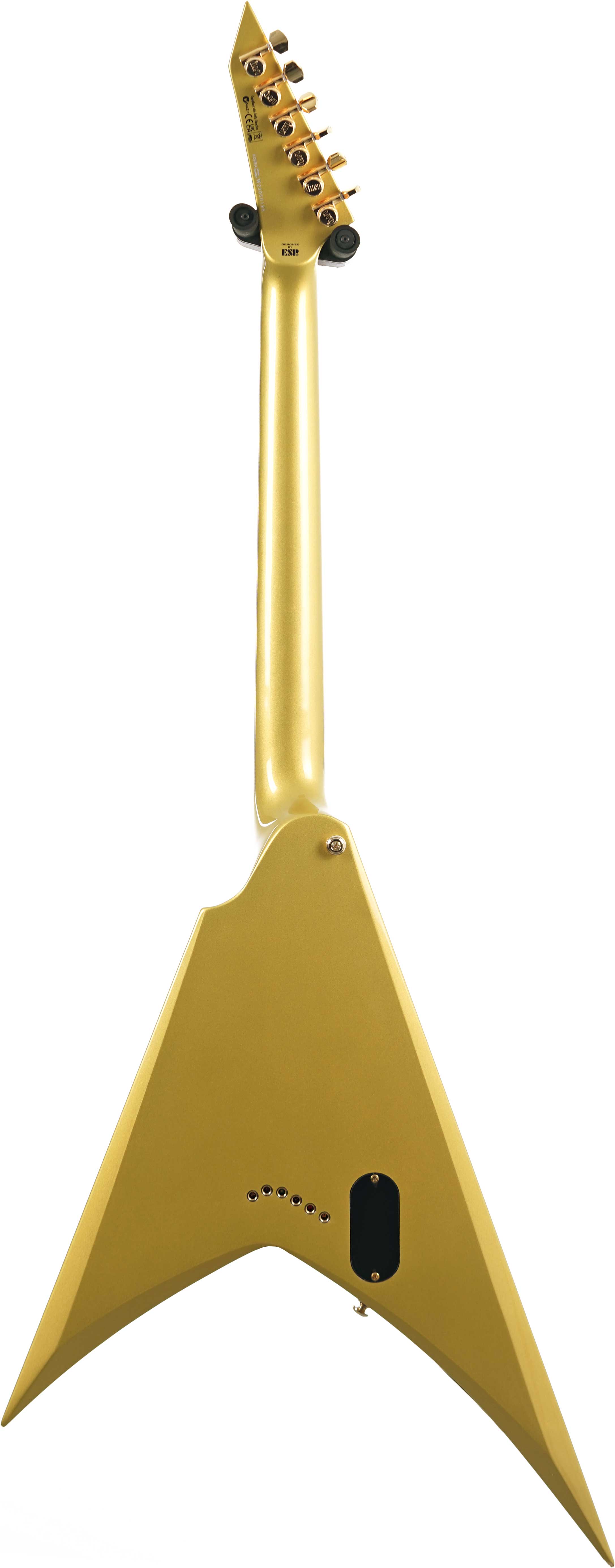 ESP LTD KH-V Kirk Hammett Signature Metallic Gold (Ex-Demo) #W23050196