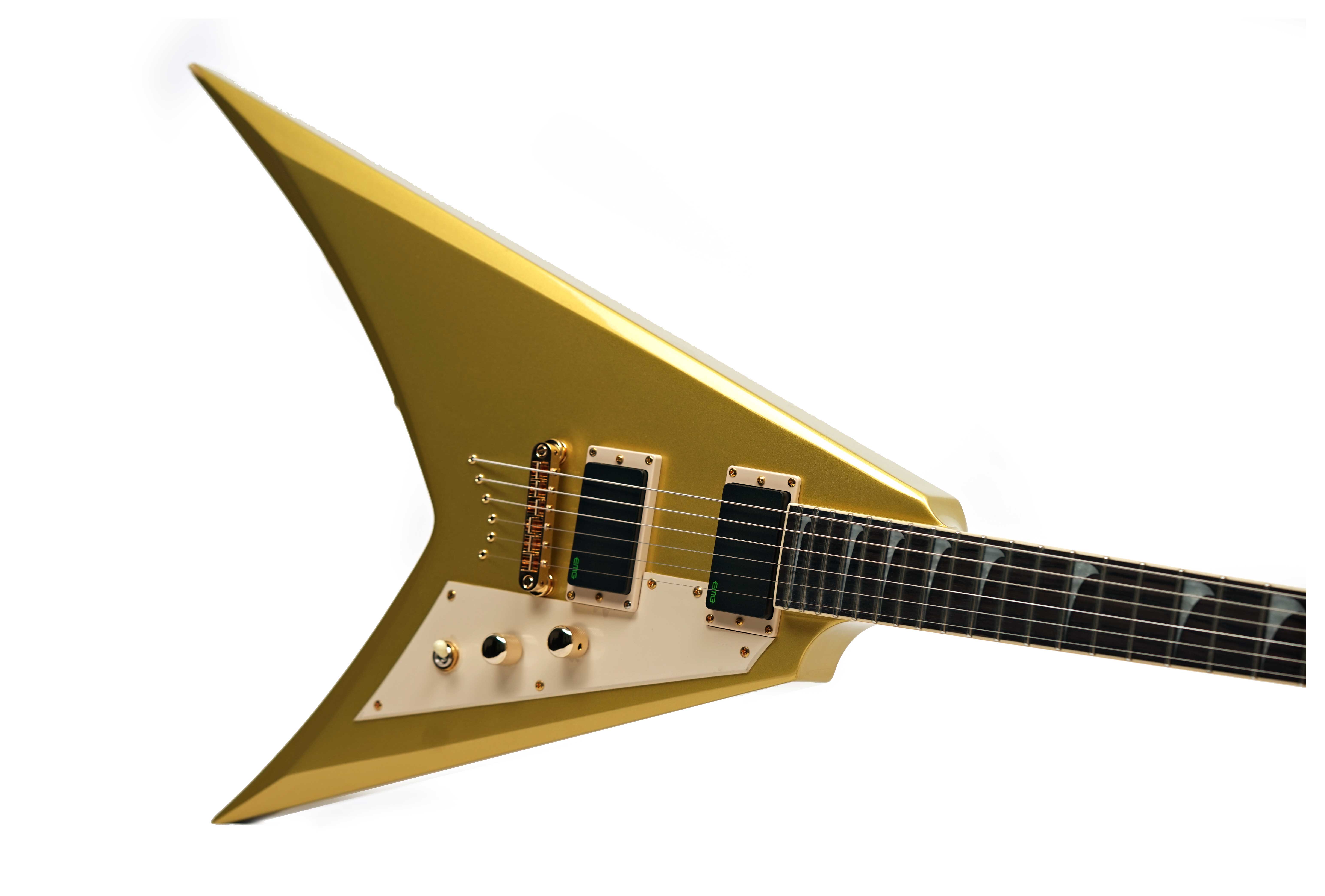ESP LTD KH-V Kirk Hammett Signature Metallic Gold (Ex-Demo) #W23050196