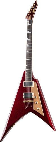 ESP LTD KH-V Kirk Hammett Signature Red Sparkle ESP LTD KH-V Kirk Hammett Signature Red Sparkle