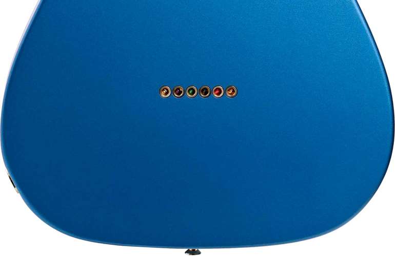 LSL Instruments T Bone One Americana Limited Lake Placid Blue Metallic #6291 LSL Instruments T Bone One Americana Limited Lake Placid Blue Metallic #6291